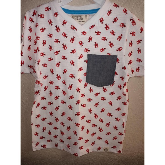 Boys Free Planet V Neck - Picture 1 of 2